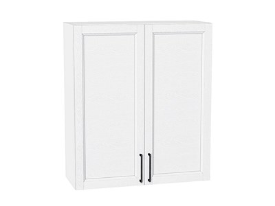 Шкаф верхний с 2-мя дверцами Сканди Белый, White Silkwood, 920, 800 В*Ш*Г 920*800*320, фасад МДФ  White Silkwood, корпус  Белый ms2510VVT_70207