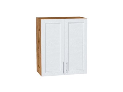 Шкаф верхний с 2-мя дверцами Сканди Дуб Вотан, White Softwood, 720, 600 В*Ш*Г 716*600*320, фасад МДФ  White Softwood, корпус  Дуб Вотан ms2510VVT_62934