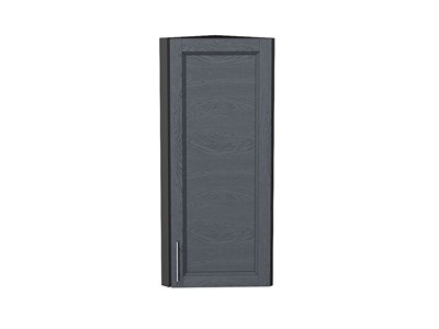 Шкаф верхний торцевой Сканди Graphite, Graphite Softwood, 920 В*Ш*Г 920*300*306, фасад МДФ  Graphite Softwood, корпус  Graphite ms2510VVT_48965