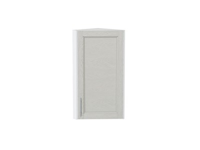 Шкаф верхний торцевой Сканди Белый, Cappuccino Softwood, 720 В*Ш*Г 716*300*306, фасад МДФ  Cappuccino Softwood, корпус  Белый ms2510VVT_48952