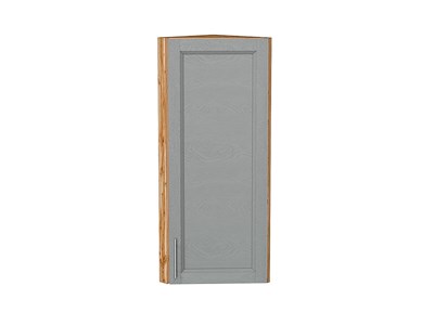 Шкаф верхний торцевой Сканди Дуб Вотан, Grey Softwood, 920 В*Ш*Г 920*300*306, фасад МДФ  Grey Softwood, корпус  Дуб Вотан ms2510VVT_62345