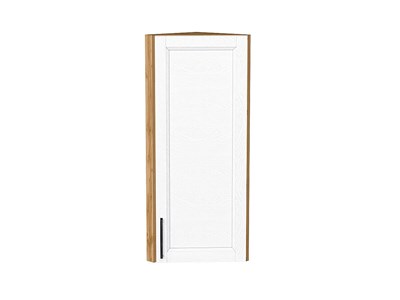Шкаф верхний торцевой Сканди Дуб Вотан, White Silkwood, 920 В*Ш*Г 920*300*306, фасад МДФ  White Silkwood, корпус  Дуб Вотан ms2510VVT_70255