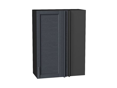 Шкаф верхний прямой угловой Сканди Graphite, Graphite Softwood, 920 В*Ш*Г 920*700*345, фасад МДФ  Graphite Softwood, корпус  Graphite ms2510VVT_60301