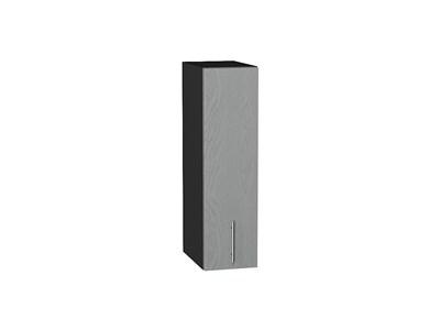Шкаф верхний бутылочница Сканди Graphite, Grey Softwood, 200, 720 В*Ш*Г 716*200*320, фасад МДФ  Grey Softwood, корпус  Graphite ms2510VVT_43769