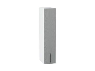 Шкаф верхний бутылочница Сканди Белый, Grey Softwood, 920 В*Ш*Г 920*200*320, фасад МДФ  Grey Softwood, корпус  Белый ms2510VVT_48774