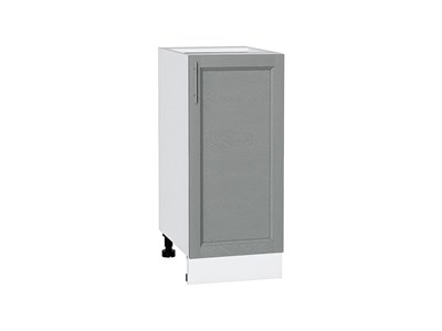 Шкаф нижний с 1-ой дверцей Сканди Белый, Grey Softwood, 350 В*Ш*Г 816*350*480, фасад МДФ  Grey Softwood, корпус  Белый ms2510VVT_65222