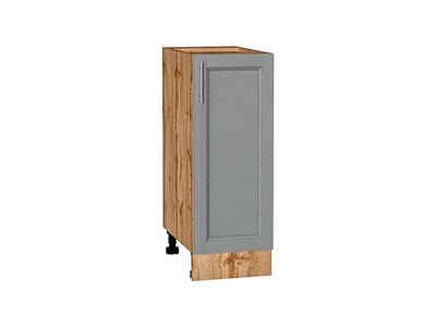 Шкаф нижний с 1-ой дверцей Сканди Дуб Вотан, Grey Softwood, 300 В*Ш*Г 816*300*480, фасад МДФ  Grey Softwood, корпус  Дуб Вотан ms2510VVT_63008