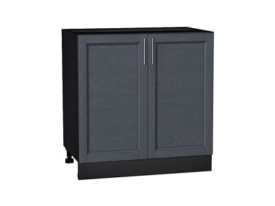 Шкаф нижний с 2-мя дверцами Сканди Graphite, Graphite Softwood, 800 В*Ш*Г 816*800*478, фасад МДФ  Graphite Softwood, корпус  Graphite ms2510VVT_41958