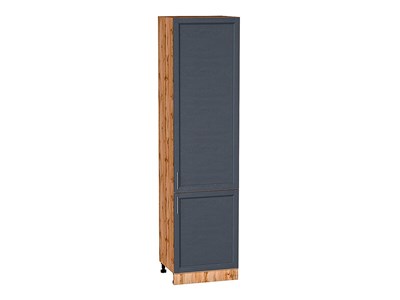 Шкаф пенал с 2-мя дверцами Сканди Дуб Вотан, Graphite Softwood, 2340, 600 В*Ш*Г 2336*600*576, фасад МДФ  Graphite Softwood, корпус  Дуб Вотан ms2510VVT_66168