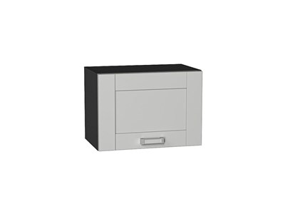 Шкаф верхний горизонтальный Лофт Graphite, Grey Silk, 360, 500 В*Ш*Г 358*500*320, фасад МДФ  Grey Silk, корпус  Graphite ms2510VVT_69545