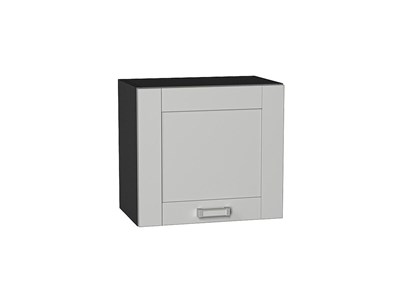 Шкаф верхний горизонтальный Лофт Graphite, Grey Silk, 460, 500 В*Ш*Г 458*500*320, фасад МДФ  Grey Silk, корпус  Graphite ms2510VVT_71755