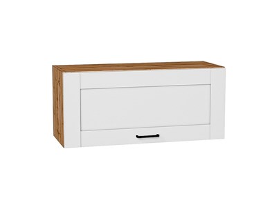 Шкаф верхний горизонтальный Лофт Дуб Вотан, Super White, 800 В*Ш*Г 358*800*320, фасад МДФ  Super White, корпус  Дуб Вотан ms2510VVT_63124
