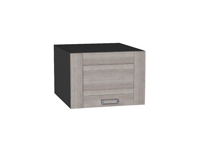 Шкаф верхний горизонтальный глубокий Лофт Graphite, Cappuccino Veralinga, 500 В*Ш*Г 358*500*576, фасад МДФ  Cappuccino Veralinga, корпус  Graphite ms2510VVT_45175