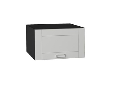 Шкаф верхний горизонтальный глубокий Лофт Graphite, Grey Silk, 600 В*Ш*Г 358*600*576, фасад МДФ  Grey Silk, корпус  Graphite ms2510VVT_69537