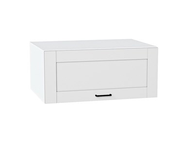 Шкаф верхний горизонтальный глубокий Лофт Белый, Super White, 800 В*Ш*Г 358*800*576, фасад МДФ  Super White, корпус  Белый ms2510VVT_55106