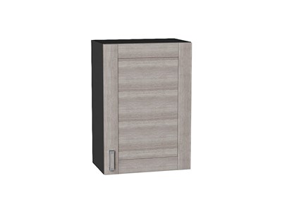 Шкаф верхний с 1-ой дверцей Лофт Graphite, Cappuccino Veralinga, 720, 500 В*Ш*Г 716*500*320, фасад МДФ  Cappuccino Veralinga, корпус  Graphite ms2510VVT_39715