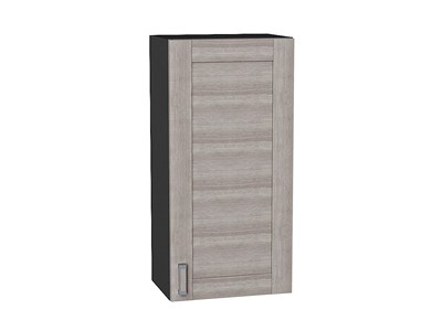 Шкаф верхний с 1-ой дверцей Лофт Graphite, Cappuccino Veralinga, 920, 450 В*Ш*Г 920*450*320, фасад МДФ  Cappuccino Veralinga, корпус  Graphite ms2510VVT_40228