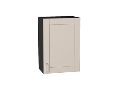 Шкаф верхний с 1-ой дверцей Лофт Graphite, Cream Silk, 720, 500 В*Ш*Г 716*500*320, фасад МДФ  Cream Silk, корпус  Graphite ms2510VVT_71474