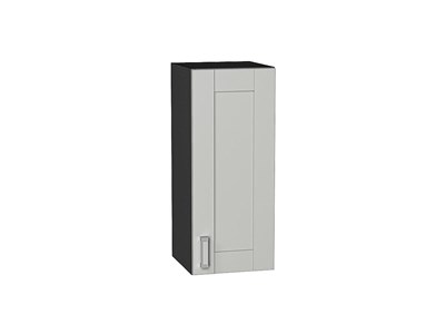 Шкаф верхний с 1-ой дверцей Лофт Graphite, Grey Silk, 720, 300 В*Ш*Г 716*300*320, фасад МДФ  Grey Silk, корпус  Graphite ms2510VVT_69596