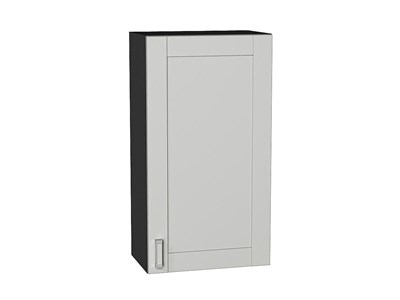 Шкаф верхний с 1-ой дверцей Лофт Graphite, Grey Silk, 920, 500 В*Ш*Г 920*500*320, фасад МДФ  Grey Silk, корпус  Graphite ms2510VVT_69605