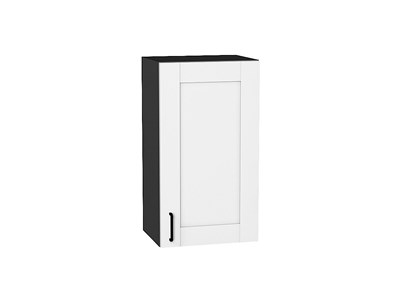 Шкаф верхний с 1-ой дверцей Лофт Graphite, Super White, 720, 400 В*Ш*Г 716*400*320, фасад МДФ  Super White, корпус  Graphite ms2510VVT_55171