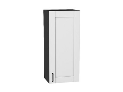 Шкаф верхний с 1-ой дверцей Лофт Graphite, Super White, 920, 400 В*Ш*Г 920*400*320, фасад МДФ  Super White, корпус  Graphite ms2510VVT_55176