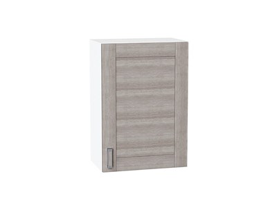 Шкаф верхний с 1-ой дверцей Лофт Белый, Cappuccino Veralinga, 720, 500 В*Ш*Г 716*500*320, фасад МДФ  Cappuccino Veralinga, корпус  Белый ms2510VVT_39714