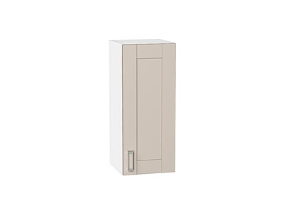 Шкаф верхний с 1-ой дверцей Лофт Белый, Cream Silk, 720, 300 В*Ш*Г 716*300*320, фасад МДФ  Cream Silk, корпус  Белый ms2510VVT_71434
