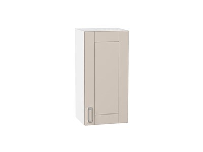 Шкаф верхний с 1-ой дверцей Лофт Белый, Cream Silk, 720, 350 В*Ш*Г 716*350*320, фасад МДФ  Cream Silk, корпус  Белый ms2510VVT_71435