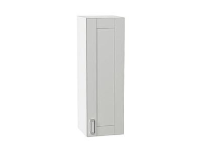 Шкаф верхний с 1-ой дверцей Лофт Белый, Grey Silk, 920, 300 В*Ш*Г 920*300*320, фасад МДФ  Grey Silk, корпус  Белый ms2510VVT_69578