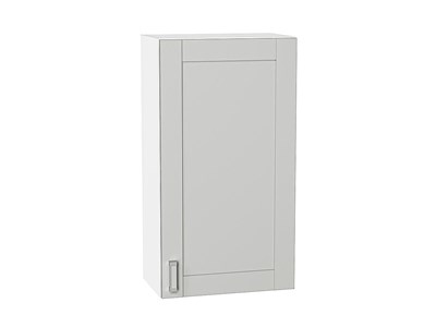 Шкаф верхний с 1-ой дверцей Лофт Белый, Grey Silk, 920, 500 В*Ш*Г 920*500*320, фасад МДФ  Grey Silk, корпус  Белый ms2510VVT_69582