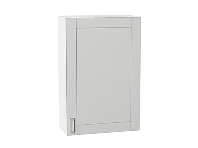 Шкаф верхний с 1-ой дверцей Лофт Белый, Grey Silk, 920, 600 В*Ш*Г 920*600*320, фасад МДФ  Grey Silk, корпус  Белый ms2510VVT_69583