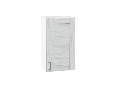 Шкаф верхний с 1-ой дверцей Лофт Белый, Nordic Oak, 720, 400 В*Ш*Г 716*400*320, фасад МДФ  Nordic Oak, корпус  Белый ms2510VVT_35945