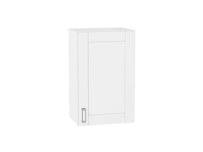 Шкаф верхний с 1-ой дверцей Лофт Белый, White Silk, 720, 450 В*Ш*Г 716*450*320, фасад МДФ  White Silk, корпус  Белый ms2510VVT_60011