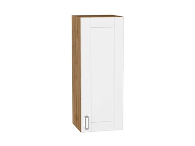 Шкаф верхний с 1-ой дверцей Лофт Дуб Вотан, White Silk, 920, 350 В*Ш*Г 920*350*320, фасад МДФ  White Silk, корпус  Дуб Вотан ms2510VVT_65231