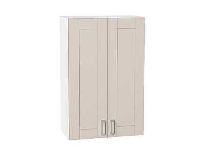 Шкаф верхний с 2-мя дверцами Лофт Белый, Cream Silk, 920, 600 В*Ш*Г 920*600*320, фасад МДФ  Cream Silk, корпус  Белый ms2510VVT_71448