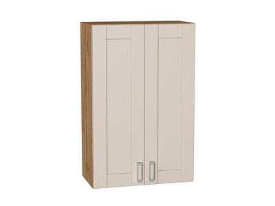 Шкаф верхний с 2-мя дверцами Лофт Дуб Вотан, Cream Silk, 920, 600 В*Ш*Г 920*600*320, фасад МДФ  Cream Silk, корпус  Дуб Вотан ms2510VVT_71464