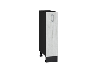 Шкаф нижний бутылочница Лофт Graphite, Nordic Oak, 200 В*Ш*Г 816*200*480, фасад МДФ  Nordic Oak, корпус  Graphite ms2510VVT_40392