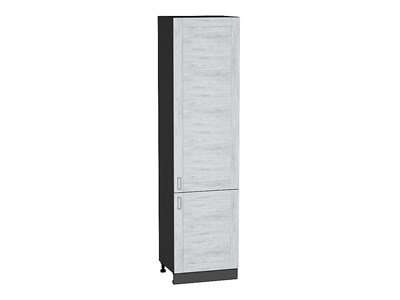 Шкаф пенал с 2-мя дверцами Лофт Graphite, Nordic Oak, 2340, 600 В*Ш*Г 2336*600*576, фасад МДФ  Nordic Oak, корпус  Graphite ms2510VVT_42368