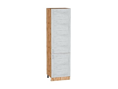 Шкаф пенал с 2-мя дверцами Лофт Дуб Вотан, Nordic Oak, 2140, 600 В*Ш*Г 2132*600*576, фасад МДФ  Nordic Oak, корпус  Дуб Вотан ms2510VVT_63436