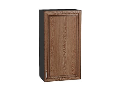 Шкаф верхний с 1-ой дверцей Шале Graphite, Brown Dreamline, 920, 500 В*Ш*Г 920*500*320, фасад МДФ  Brown Dreamline, корпус  Graphite ms2510VVT_53785