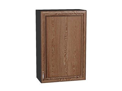 Шкаф верхний с 1-ой дверцей Шале Graphite, Brown Dreamline, 920, 600 В*Ш*Г 920*600*320, фасад МДФ  Brown Dreamline, корпус  Graphite ms2510VVT_53786