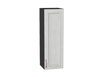 Шкаф верхний с 1-ой дверцей Шале Graphite, White Dreamline, 920, 300 В*Ш*Г 920*300*320, фасад МДФ  White Dreamline, корпус  Graphite ms2510VVT_53762