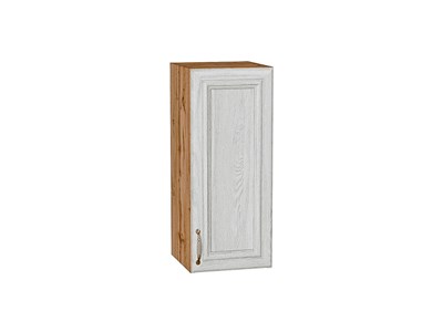 Шкаф верхний с 1-ой дверцей Шале Дуб Вотан, White Dreamline, 720, 300 В*Ш*Г 716*300*320, фасад МДФ  White Dreamline, корпус  Дуб Вотан ms2510VVT_61290