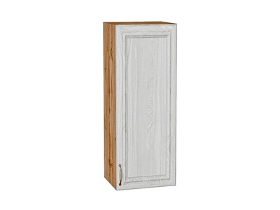 Шкаф верхний с 1-ой дверцей Шале Дуб Вотан, White Dreamline, 920, 350 В*Ш*Г 920*350*320, фасад МДФ  White Dreamline, корпус  Дуб Вотан ms2510VVT_65267