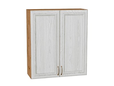 Шкаф верхний с 2-мя дверцами Шале Дуб Вотан, White Dreamline, 920, 800 В*Ш*Г 920*800*302, фасад   White Dreamline, корпус  Дуб Вотан ms2510VVT_61328