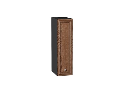 Шкаф верхний бутылочница Шале Graphite, Brown Dreamline, 200, 720 В*Ш*Г 716*200*320, фасад МДФ  Brown Dreamline, корпус  Graphite ms2510VVT_53689