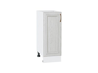 Шкаф нижний с 1-ой дверцей Шале Белый, White Dreamline, 300 В*Ш*Г 816*300*480, фасад МДФ  White Dreamline, корпус  Белый ms2510VVT_53947