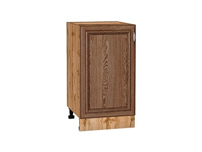 Шкаф нижний с 1-ой дверцей Шале Дуб Вотан, Brown Dreamline, 450 В*Ш*Г 816*450*480, фасад МДФ  Brown Dreamline, корпус  Дуб Вотан ms2510VVT_61370