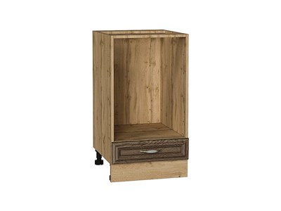 Шкаф нижний под духовку Шале Дуб Вотан, Brown Dreamline, 450 В*Ш*Г 816*450*476, фасад МДФ  Brown Dreamline, корпус  Дуб Вотан ms2510VVT_67137